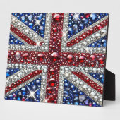 Plaque mit British Colors Modernes Design Fotoplatte (Seite)