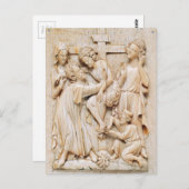 Plaque mit dem Abstieg vom Kreuz Postkarte (Vorne/Hinten)