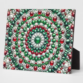 Plaque mit italienischen Farben Modernes Design Fotoplatte (Seite)