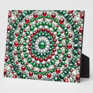 Plaque mit italienischen Farben Modernes Design Fotoplatte