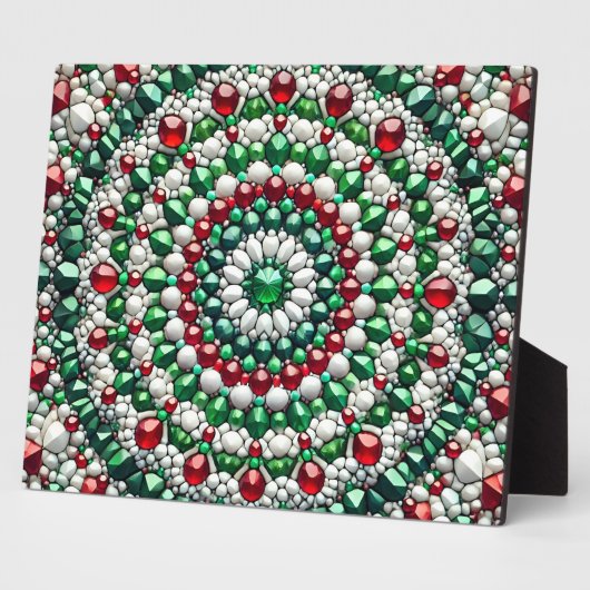 Plaque mit italienischen Farben Modernes Design Fotoplatte (Seite)