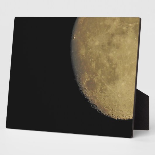 Plaque mit Moon Fotoplatte (Seite)