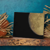 Plaque mit Moon Fotoplatte (Seite)