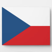 Plaque mit tschechischer Flagge Fotoplatte (Vorderseite)
