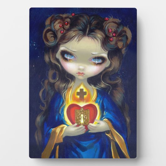 Plaque ‚Occulta Cordis‘ Fotoplatte (Vorderseite)