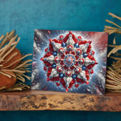 Plaque with Norway Colors Modernes Design Fotoplatte (Seite)