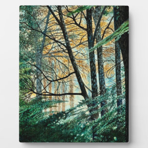 Plaque - "Zeichnend Nähe" Fotoplatte