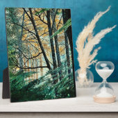 Plaque - "Zeichnend Nähe" Fotoplatte (Seite)