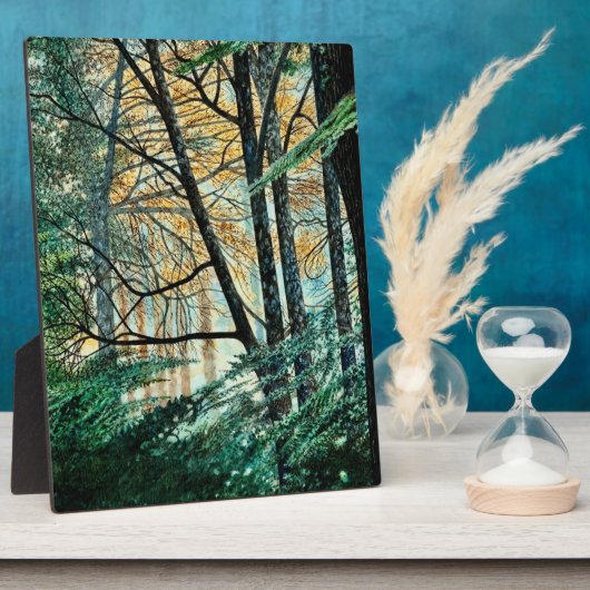 Plaque - "Zeichnend Nähe" Fotoplatte (Seite)