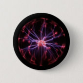 Plasma-Ball Button (Vorderseite)