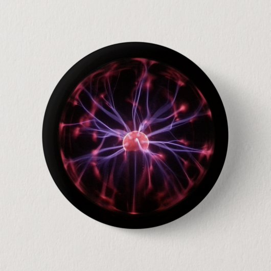 Plasma-Ball Button (Vorderseite)