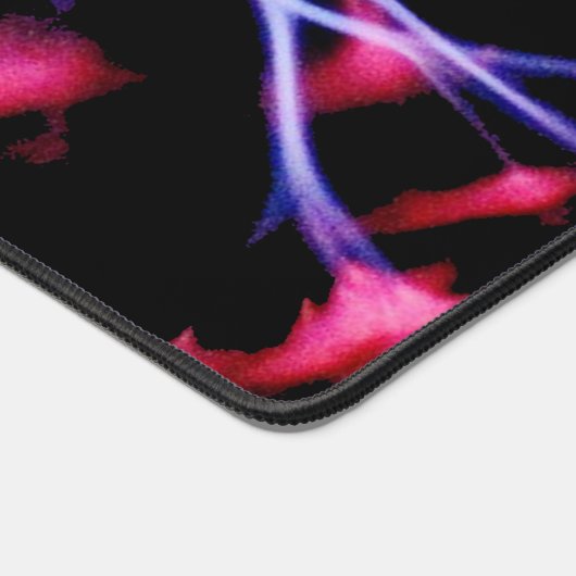 Plasma-Ball-elektrische Entladung Schreibtischunterlage (Ecke)