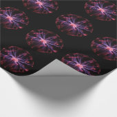 Plasma-Ball Geschenkpapier (Ecke)