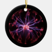 Plasma-Ball Keramikornament (Vorne)