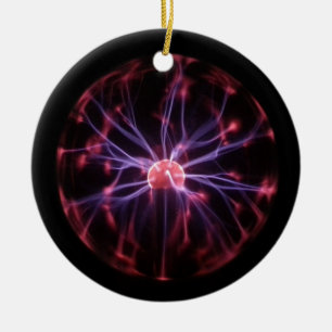 Plasma-Ball Keramikornament