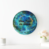 Plasma Electric Große Wanduhr (Zuhause)