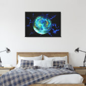 Plasma Electric Leinwanddruck (Insitu (Schlafzimmer))
