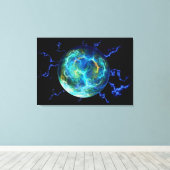 Plasma Electric Leinwanddruck (Insitu (Holzboden))