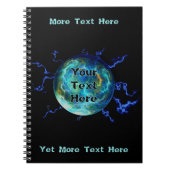 Plasma Electric Notizblock (Vorderseite)