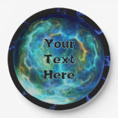 Plasma Electric Pappteller (Vorderseite)