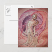 Plasma-Feuerstelle Postkarte (Vorne/Hinten)