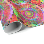 Plasma-Fiesta Koleidoscope Geschenkpapier (Rolleneckpunkt)