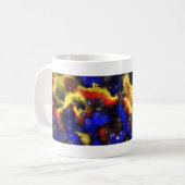 Plasma-Fraktal Kaffeetasse (Vorderseite Links)