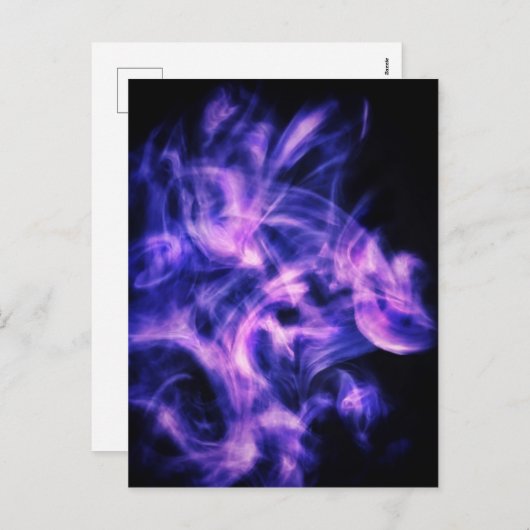 Plasma Hug Feiertagspostkarte (Vorne/Hinten)