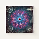Plasma-Kern & wissenschaftliche Fusion Notizblock (Rückseite)