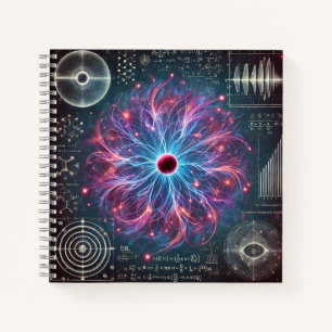 Plasma-Kern & wissenschaftliche Fusion Notizblock