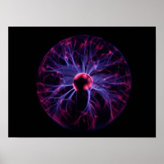 Plasma-Lampe Poster (Vorne)