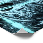 Plasma-Licht Poster (Ecke)