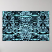 Plasma-Licht Poster (Vorne)