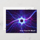 Plasma Magen Postkarte (Vorne/Hinten)