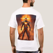 Plasma-Power: Entfesseln Sie den Helden im Sweatsh T-Shirt (Rückseite)