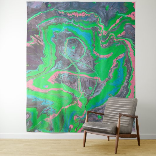 PLASMA RIFF WANDTEPPICH (Beispiel)