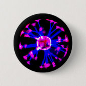 Plasmaball Button (Vorderseite)