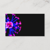 Plasmaball-Visitenkarte Visitenkarte (Rückseite)