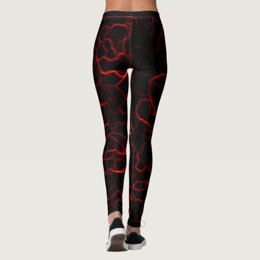 Plasmabeleuchtung Leggings (Rückseite)