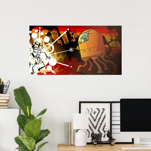 Plasmabot Poster (Heimbüro)