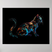 Plasmakatze Poster (Vorne)