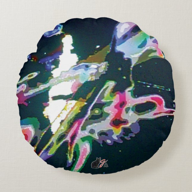 Plasmoid-KC-Image Rundes Kissen (Vorderseite)