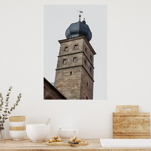 Plassenburg Tower Poster (Küche)