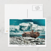 Plassey-Wrack Postkarte (Vorne/Hinten)