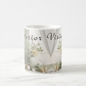 Plaster Rose Business-ID-Abzeichen Kaffeetasse (Mittel)