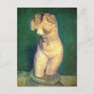 Plaster Statuette Female Torso by Vincent van Gogh Postkarte