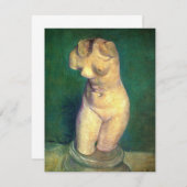 Plaster Statuette Female Torso von Vincent van Gog (Vorne/Hinten)