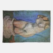 Plaster Statuette Female Torso von Vincent van Gog Geschirrtuch (Horizontal)