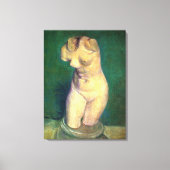 Plaster Statuette Female Torso von Vincent van Gog Leinwanddruck (Vorderseite)