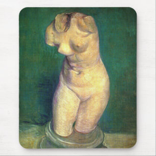 Plaster Statuette Female Torso von Vincent van Gog Mousepad